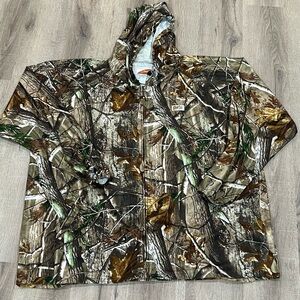 Mens 4x Gamehide Elimitick Insect Shield Hunting Repellent Camo RealTree Sweater